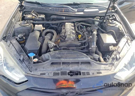 2014 Hyundai Genesis Coupe 2.0T z USA, uszkodzony, nr VIN KMHHT6KD6EU117932